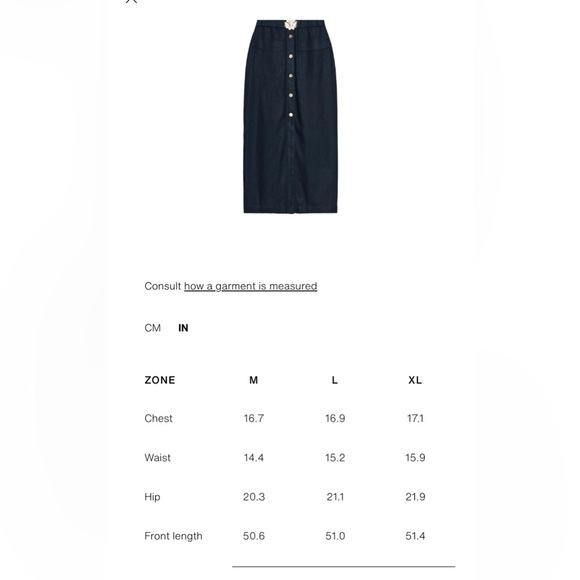 Zara linen belted midi dress - Picture 6 of 6